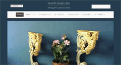 Desktop Screenshot of frantzhemeleers.be