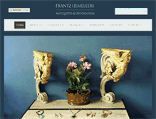 Tablet Screenshot of frantzhemeleers.be